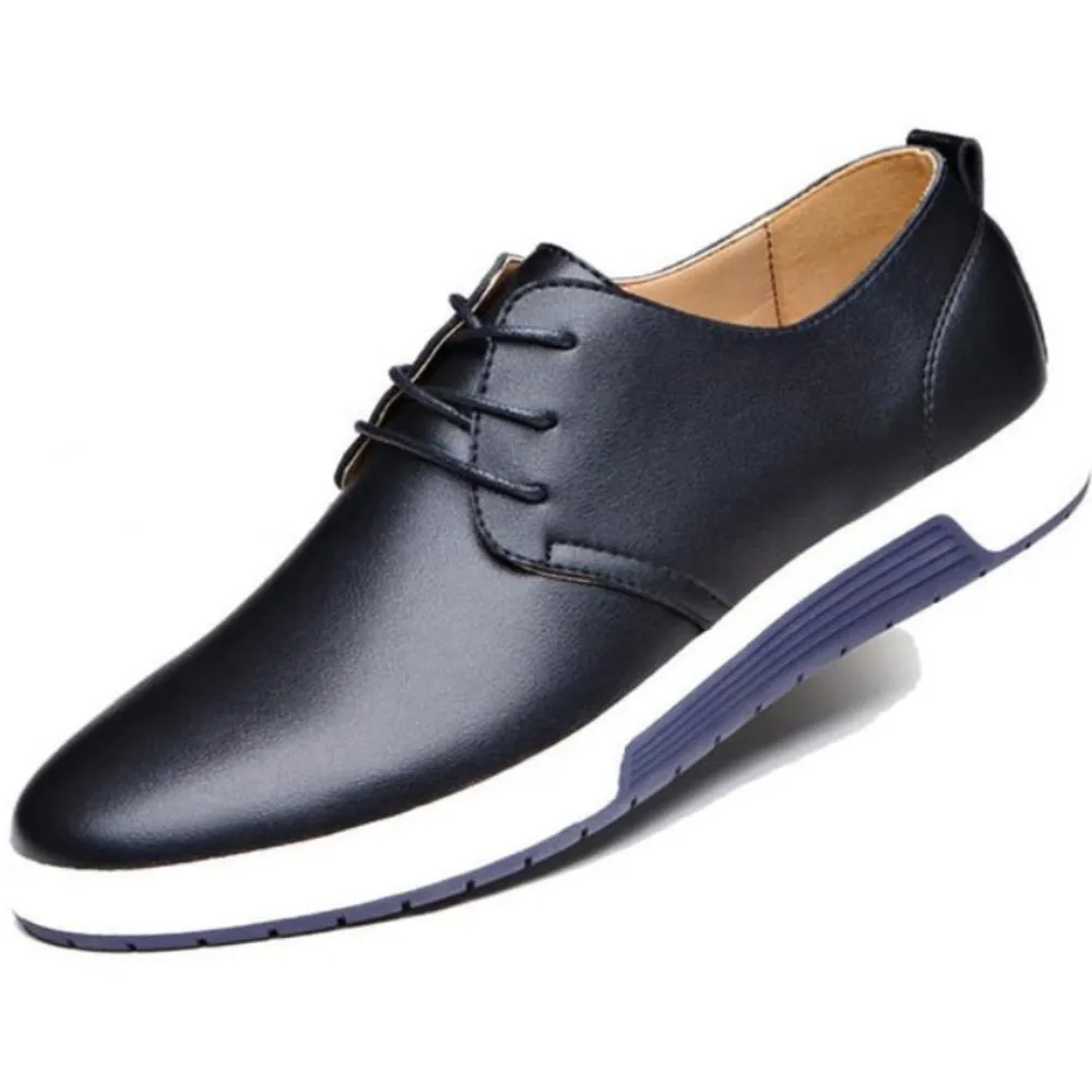 Mens Casual Everyday Wear Lace Up Shoes