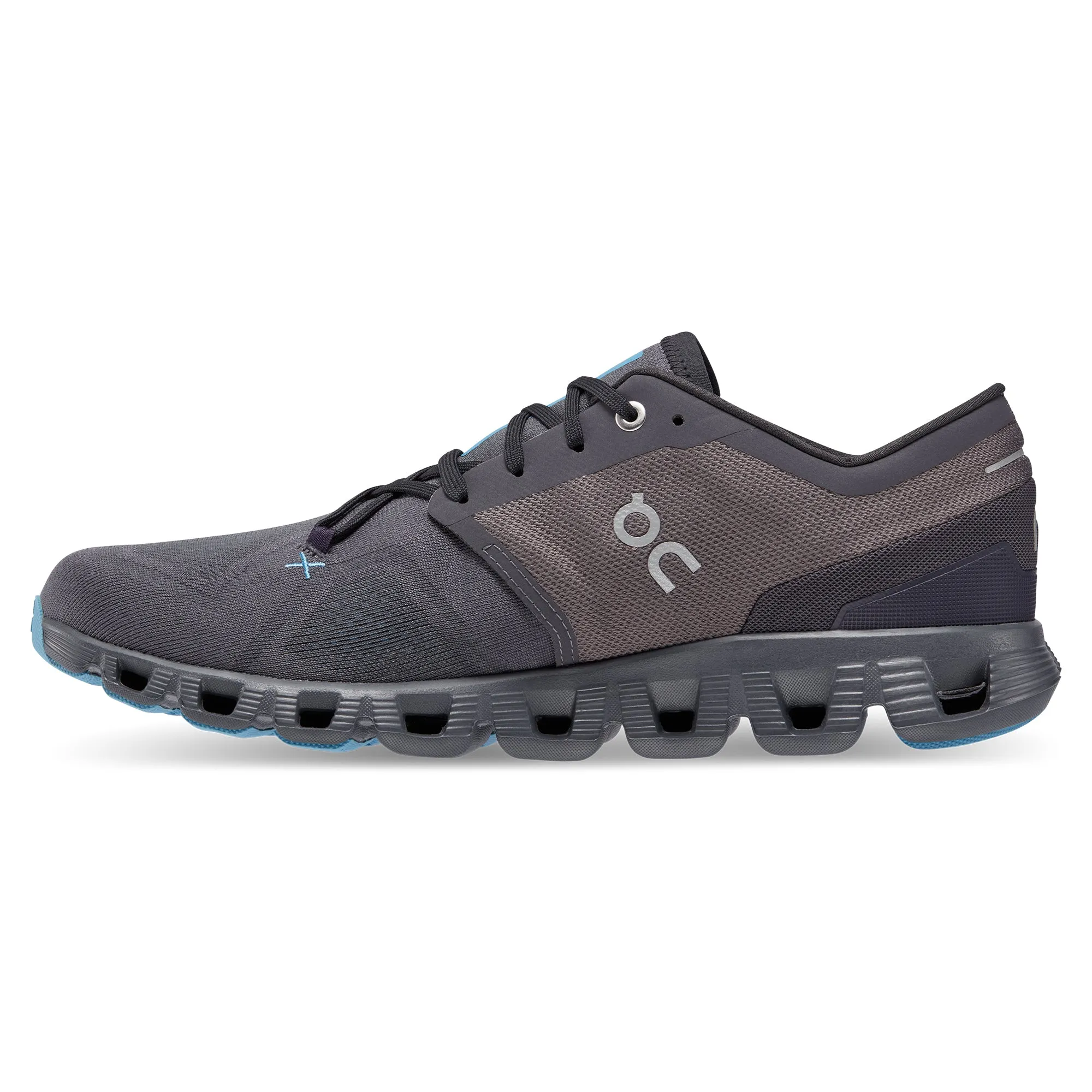 Men's On Cloud X 3 Training Shoe in Eclipse | Magnet