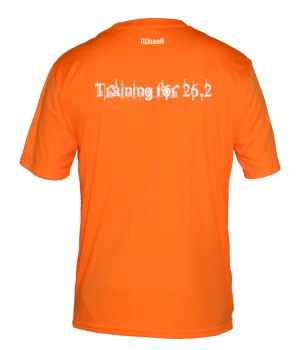 Men's Reflective Short Sleeve Shirt - Training for 26.2