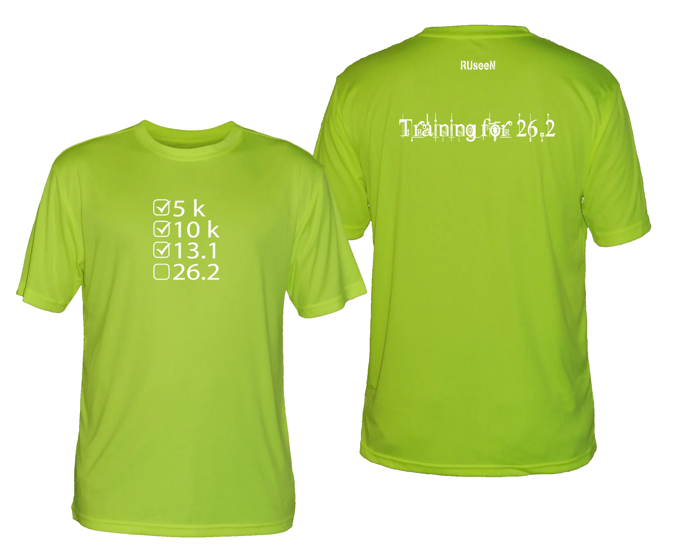 Men's Reflective Short Sleeve Shirt - Training for 26.2