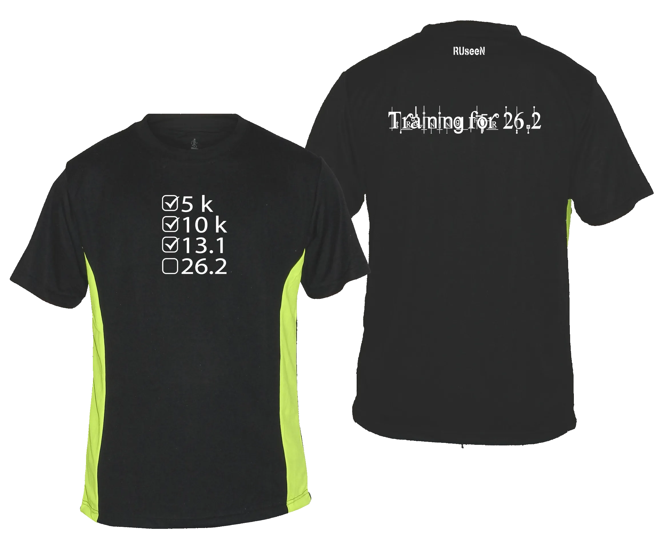 Men's Reflective Short Sleeve Shirt - Training for 26.2