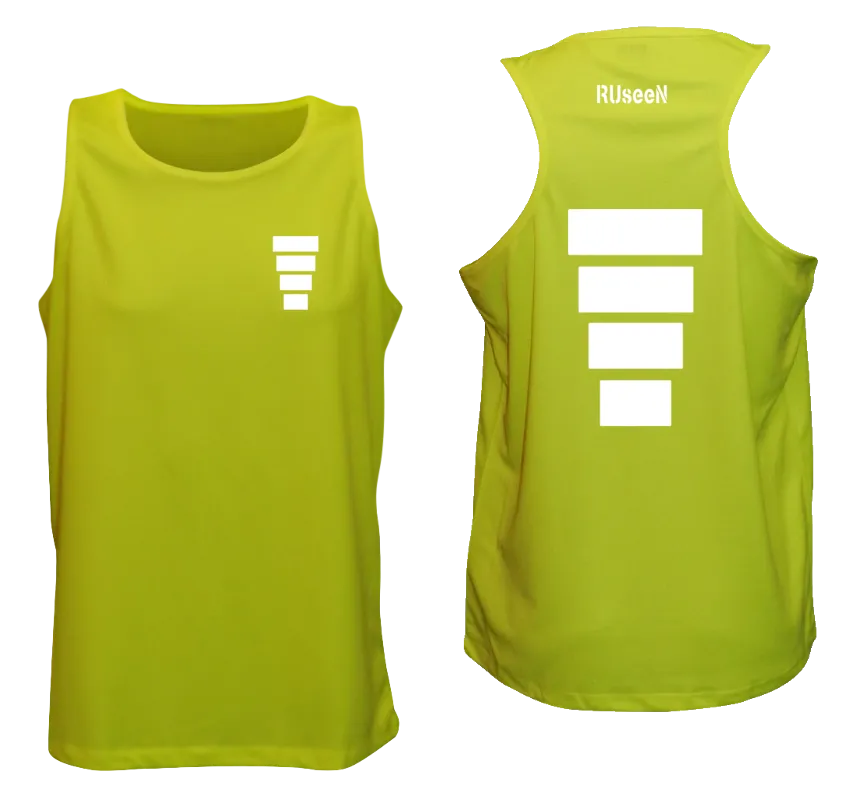 Men's Reflective Tank - Block