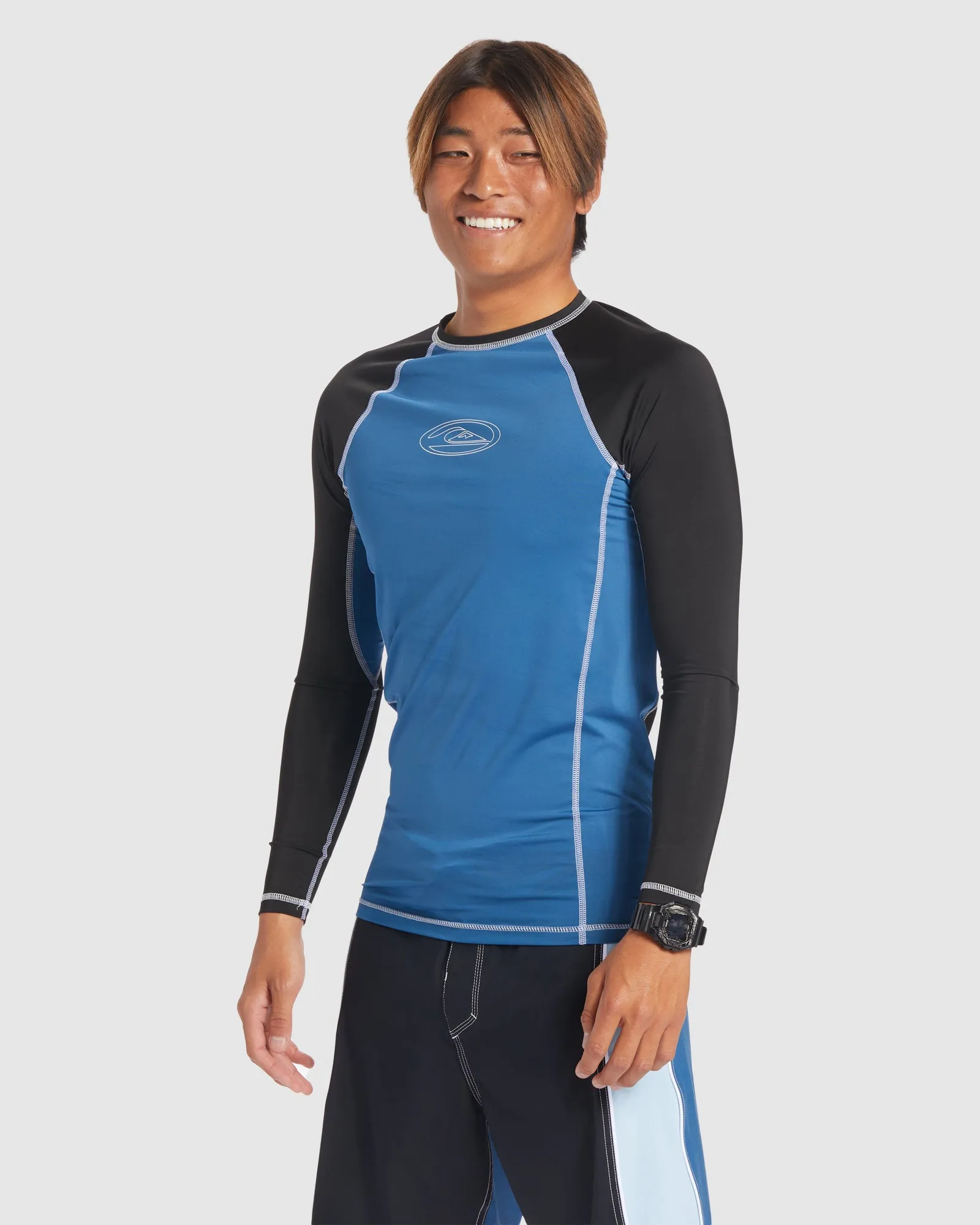 Mens Saturn Protection Long Sleeve Upf 50 Rash Vest