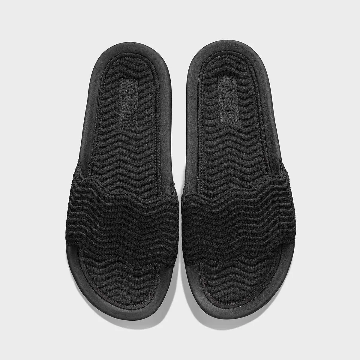 Men's TechLoom ZigZag Slide Black