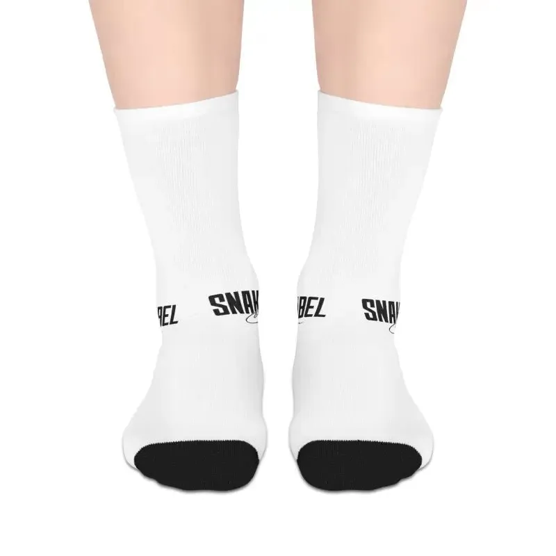 Mid-Length Socks: Comfortable Crew Style with Personalized Design