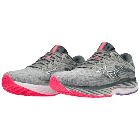 Mizuno | Wave Rider 27 | Women's | Pearl Blue/White