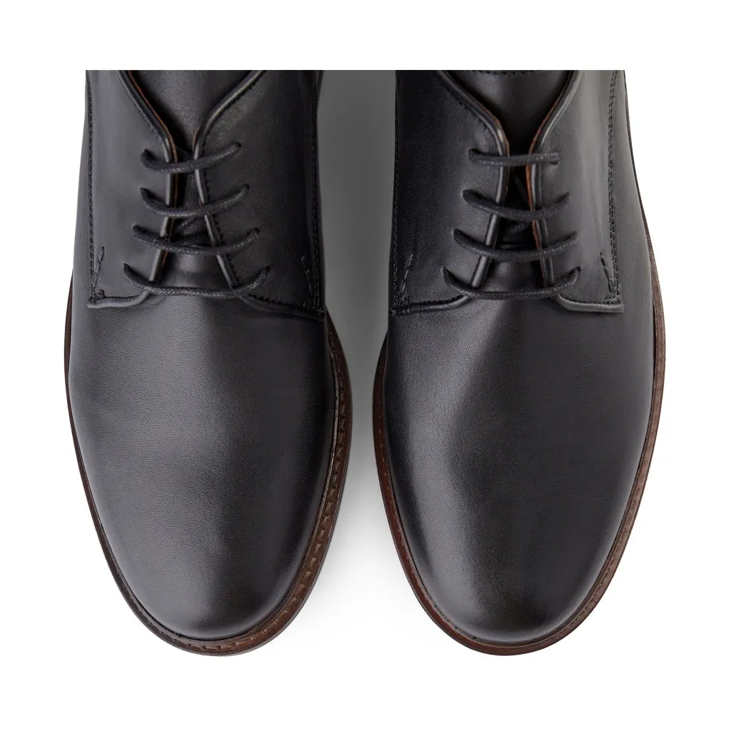 Nate shoe leather - BLACK