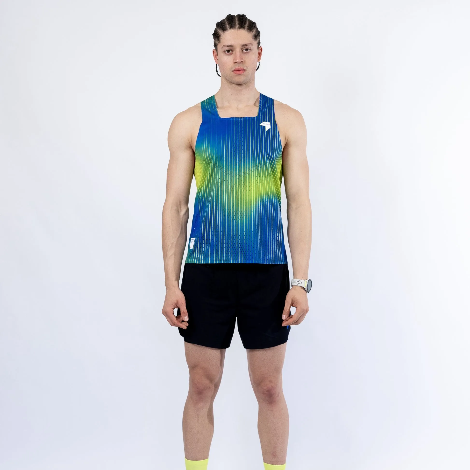 Nedao Men's QiFlow Racing Singlet - One Cut (Special Print Edition)