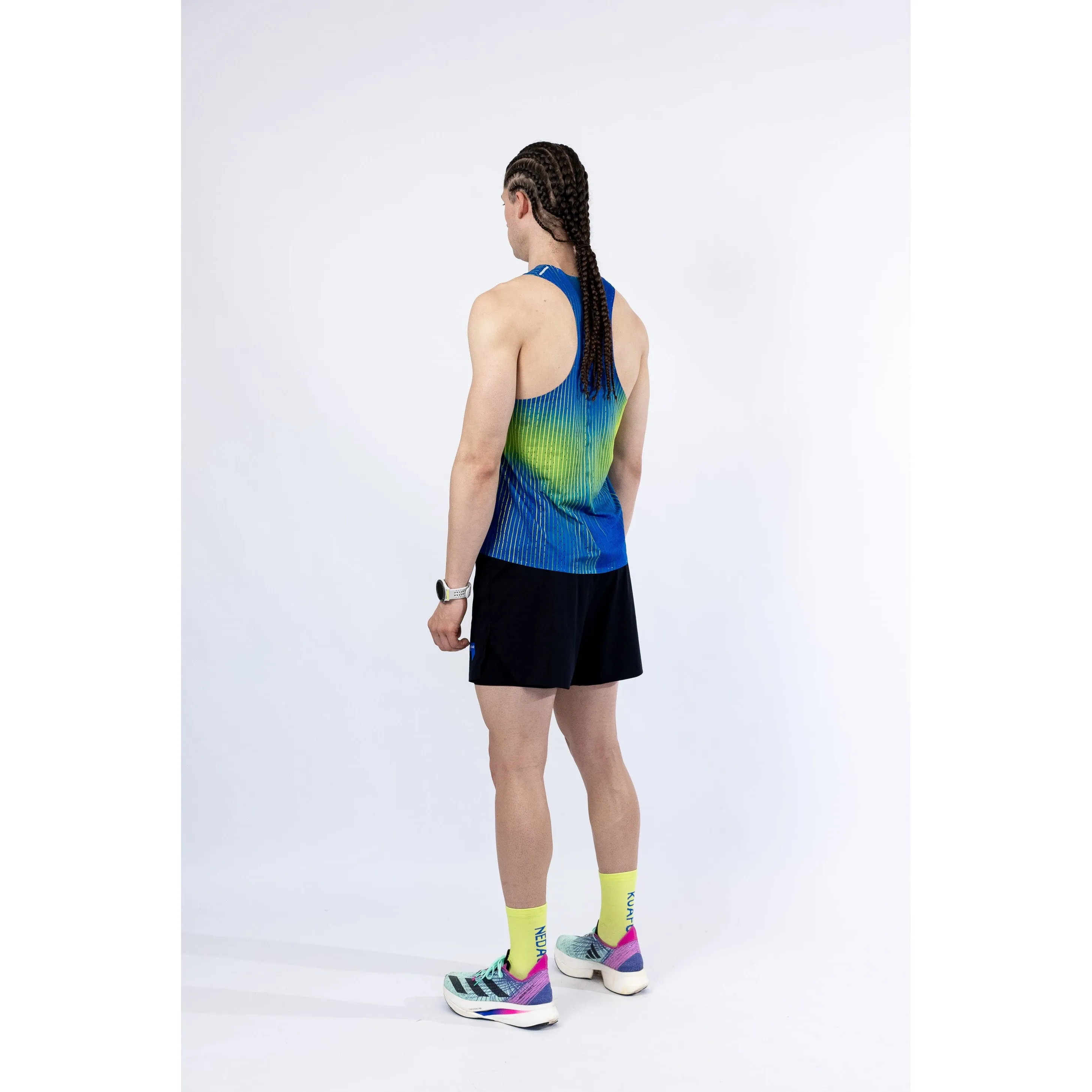 Nedao Men's QiFlow Racing Singlet - One Cut (Special Print Edition)