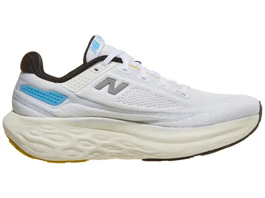 New Balance | Fresh Foam X 1080v13 | Men's | White/Black/Coastal Blue/Ginger Lemon