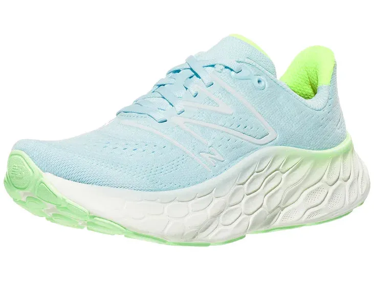 New Balance | Fresh Foam X More v4 | Women's | Blue/Green Aura/White