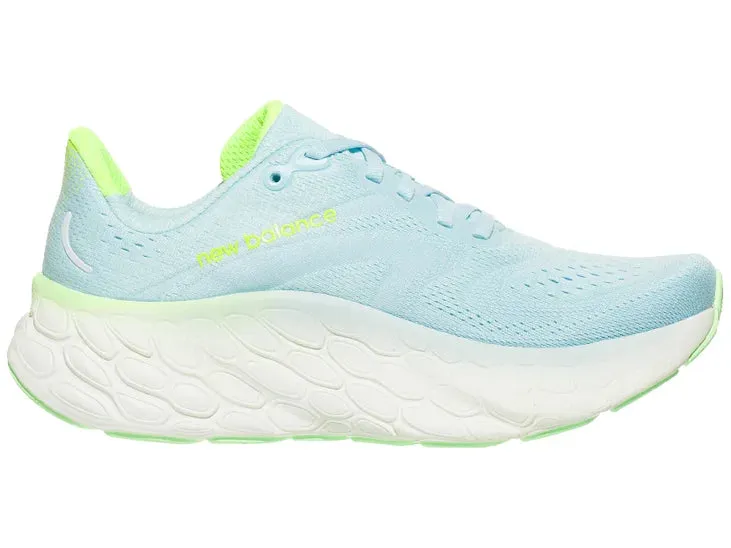 New Balance | Fresh Foam X More v4 | Women's | Blue/Green Aura/White