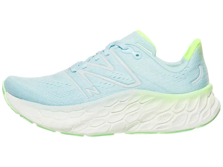 New Balance | Fresh Foam X More v4 | Women's | Blue/Green Aura/White