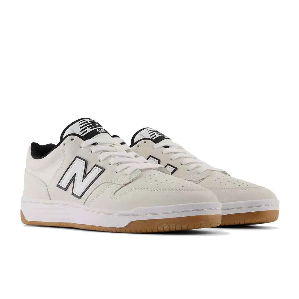 New Balance Numeric 480 - Cream/White