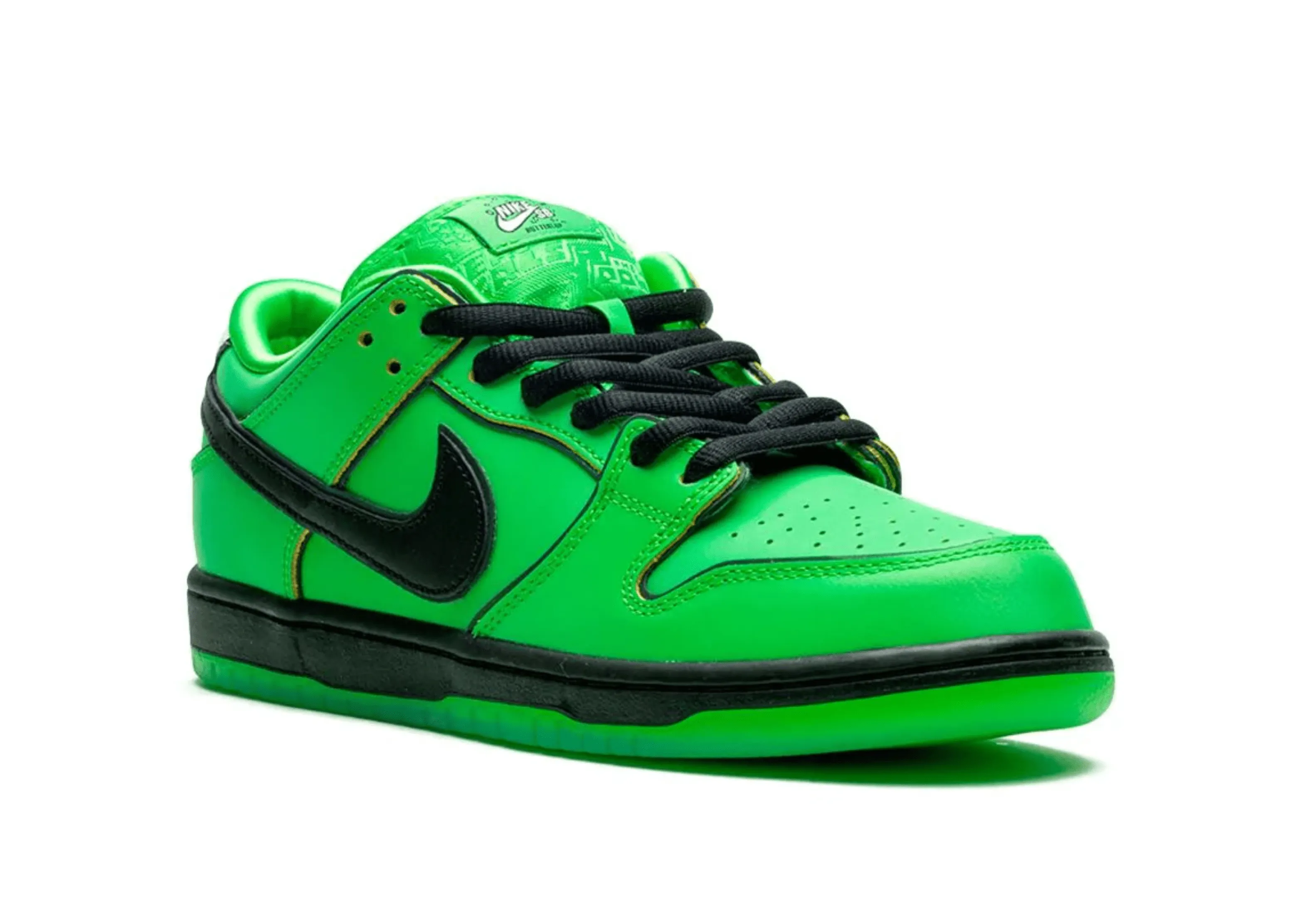 Nike Dunk Sb Low The Powerpuff Girls Buttercup