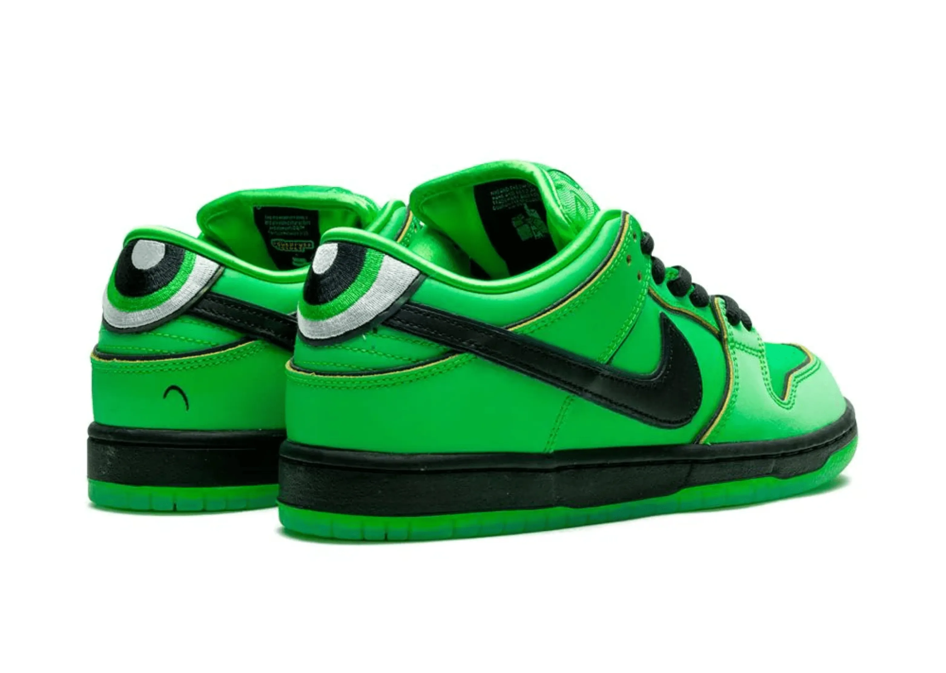 Nike Dunk Sb Low The Powerpuff Girls Buttercup