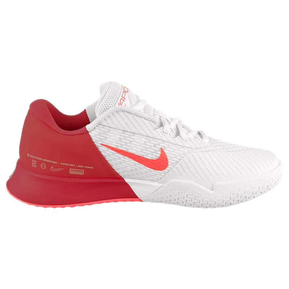 Nike Women's Air Zoom Vapor Pro 2 - White/Hot Punch