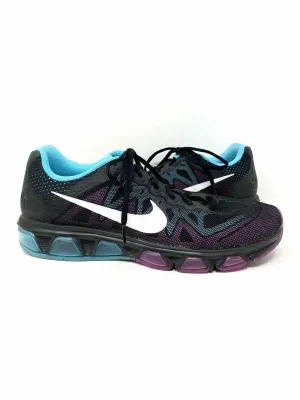 Nike Women's Black/Blue/Purple Lace-up ATHLETIC Size 11.5 Sneakers