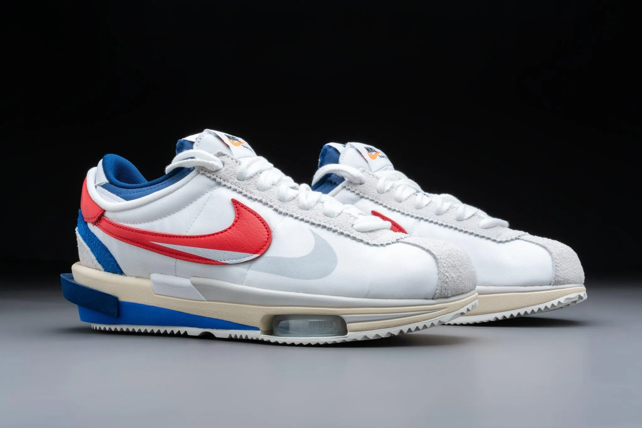 Nike Zoom Cortez SP Sacai White University Red Blue