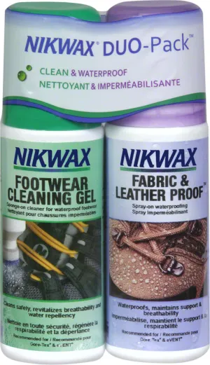 Nikwax Footwear Duo Pack