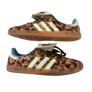 *NWT Adidas X Wales Bonner Ltd Edition Samba Tonal Pony Leopard Sneakers, Size 42 2/3 (W10,M9)