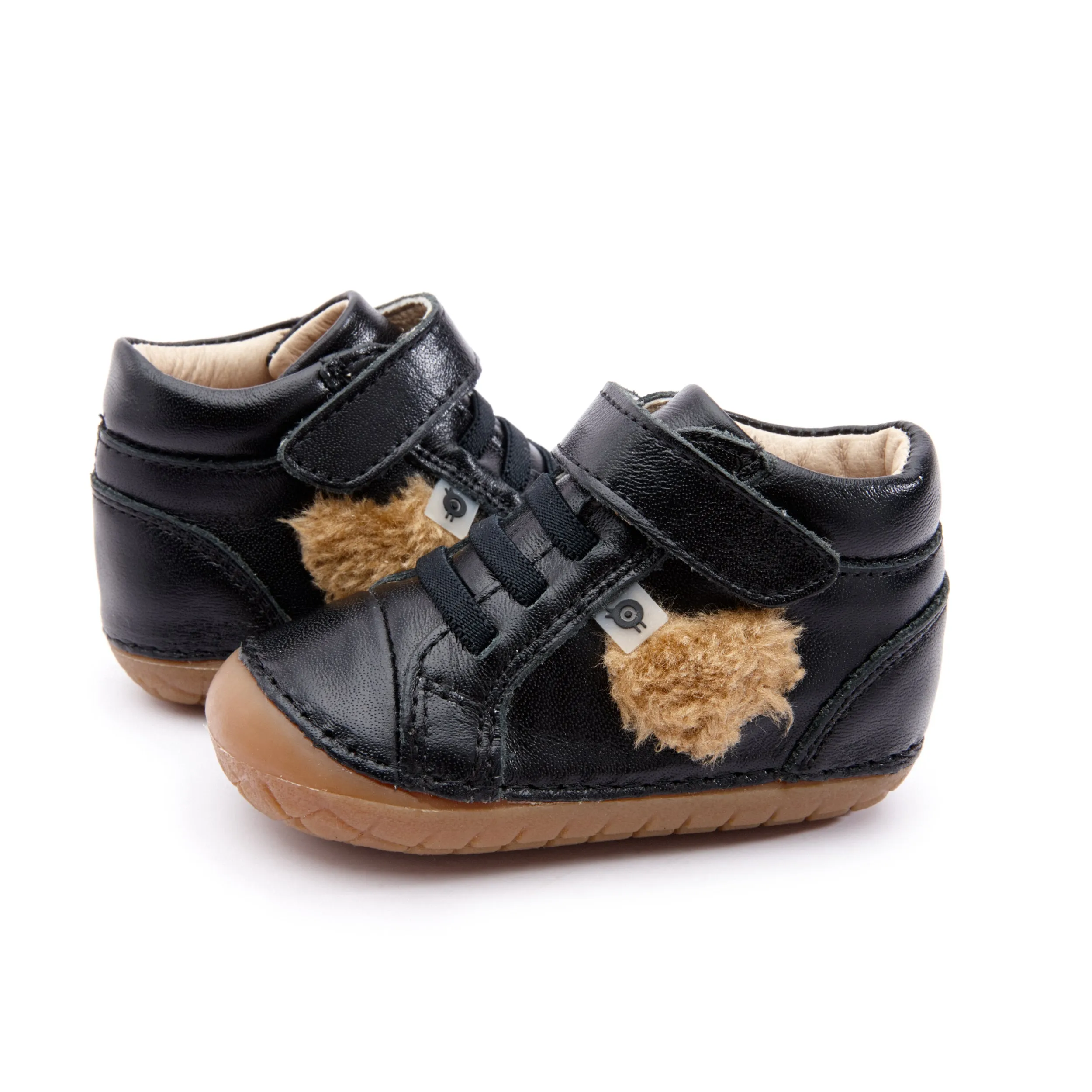 Old Soles Heart Champ Black (Toddler)