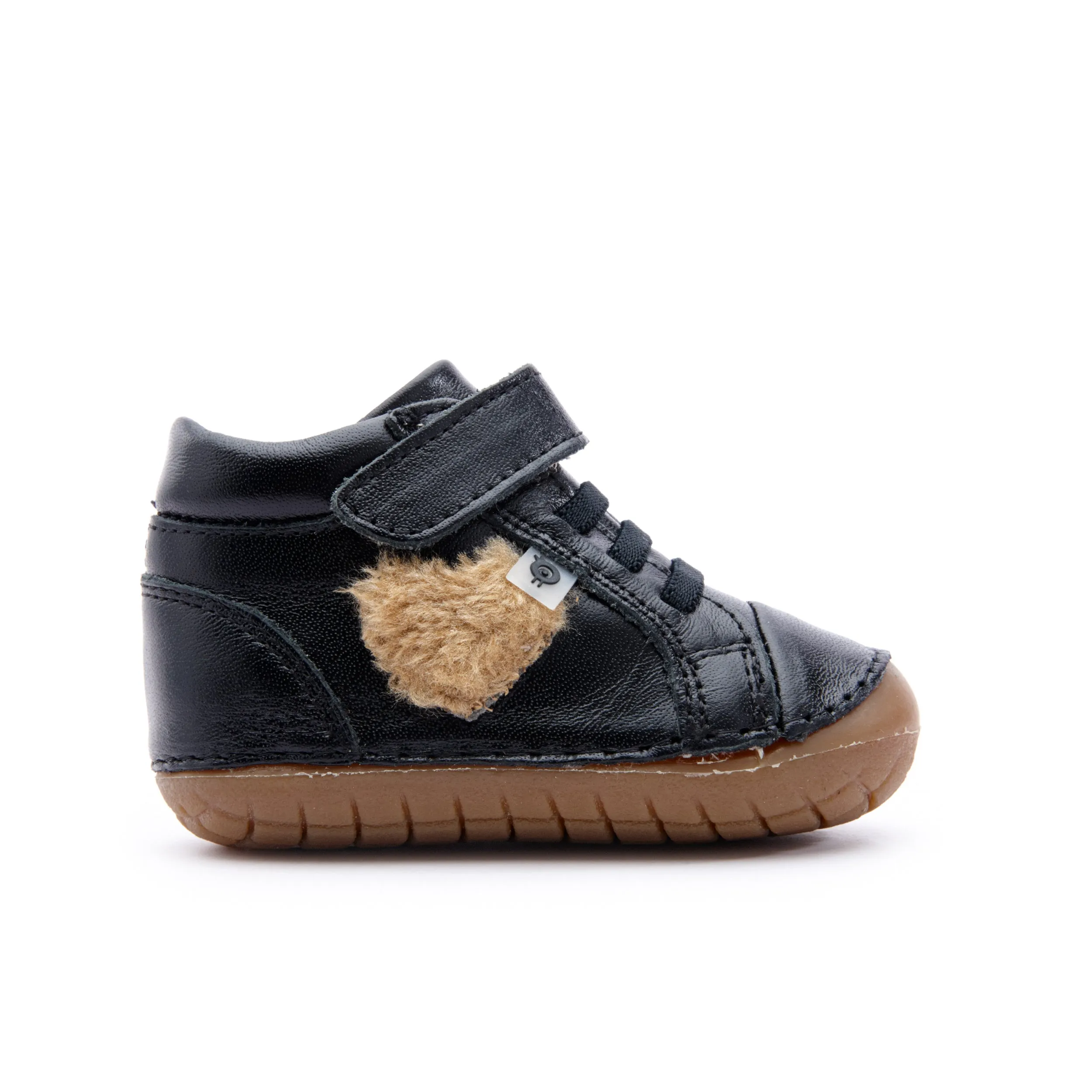 Old Soles Heart Champ Black (Toddler)