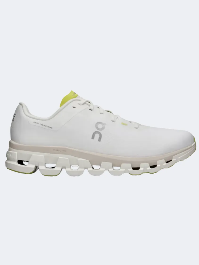 On Cloudflow 4 Men Running Shoes White/Sand