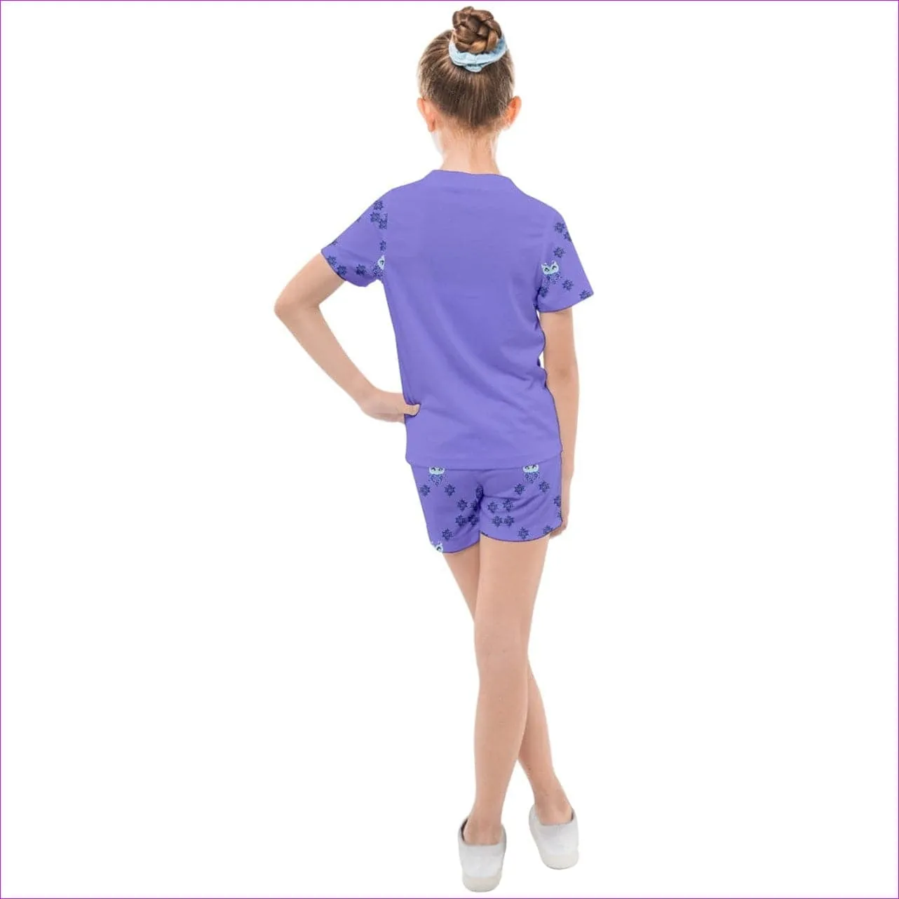 Owl-Some Kids Mesh Tee and Shorts Set