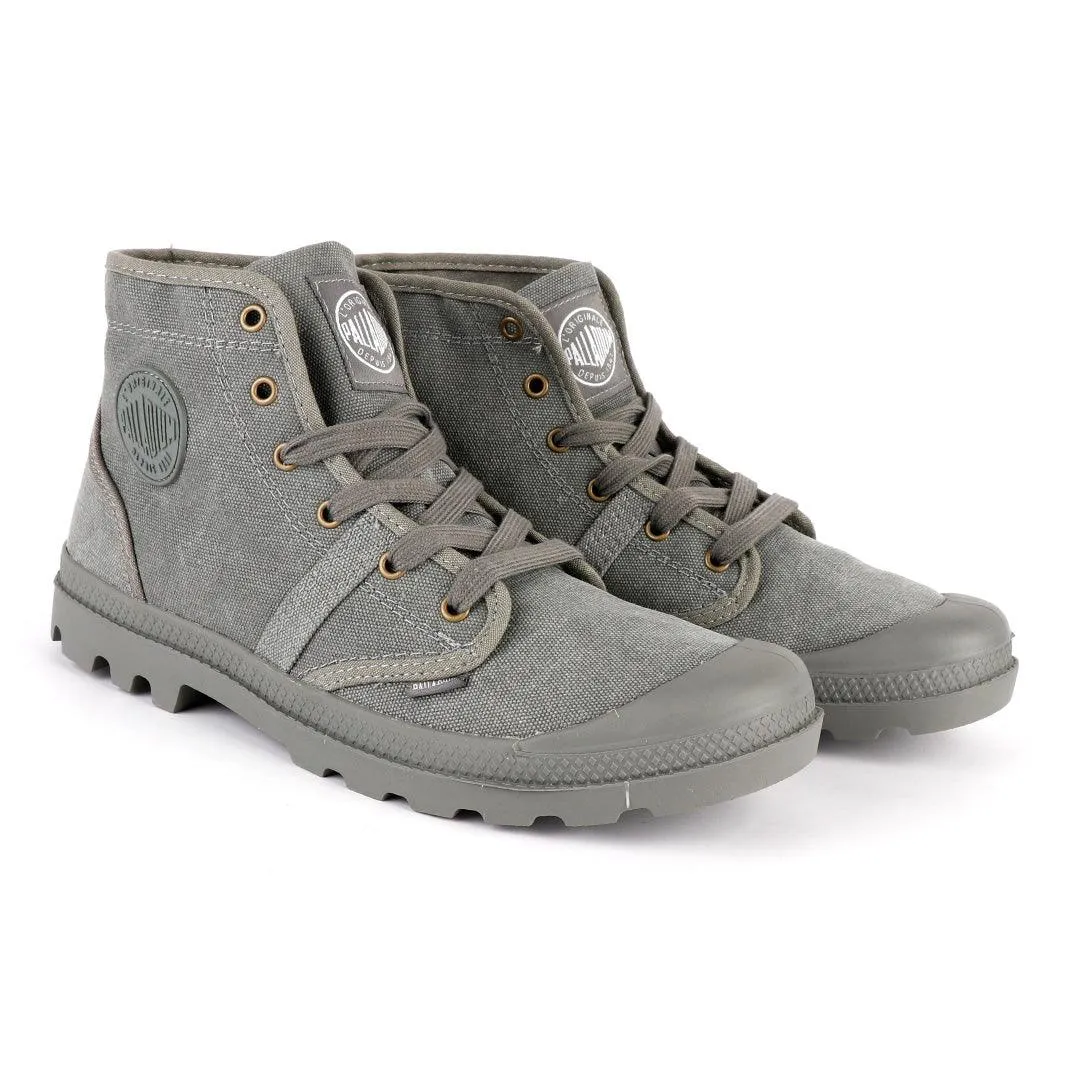 Palladium Depuis Jean Top Boot- Grey