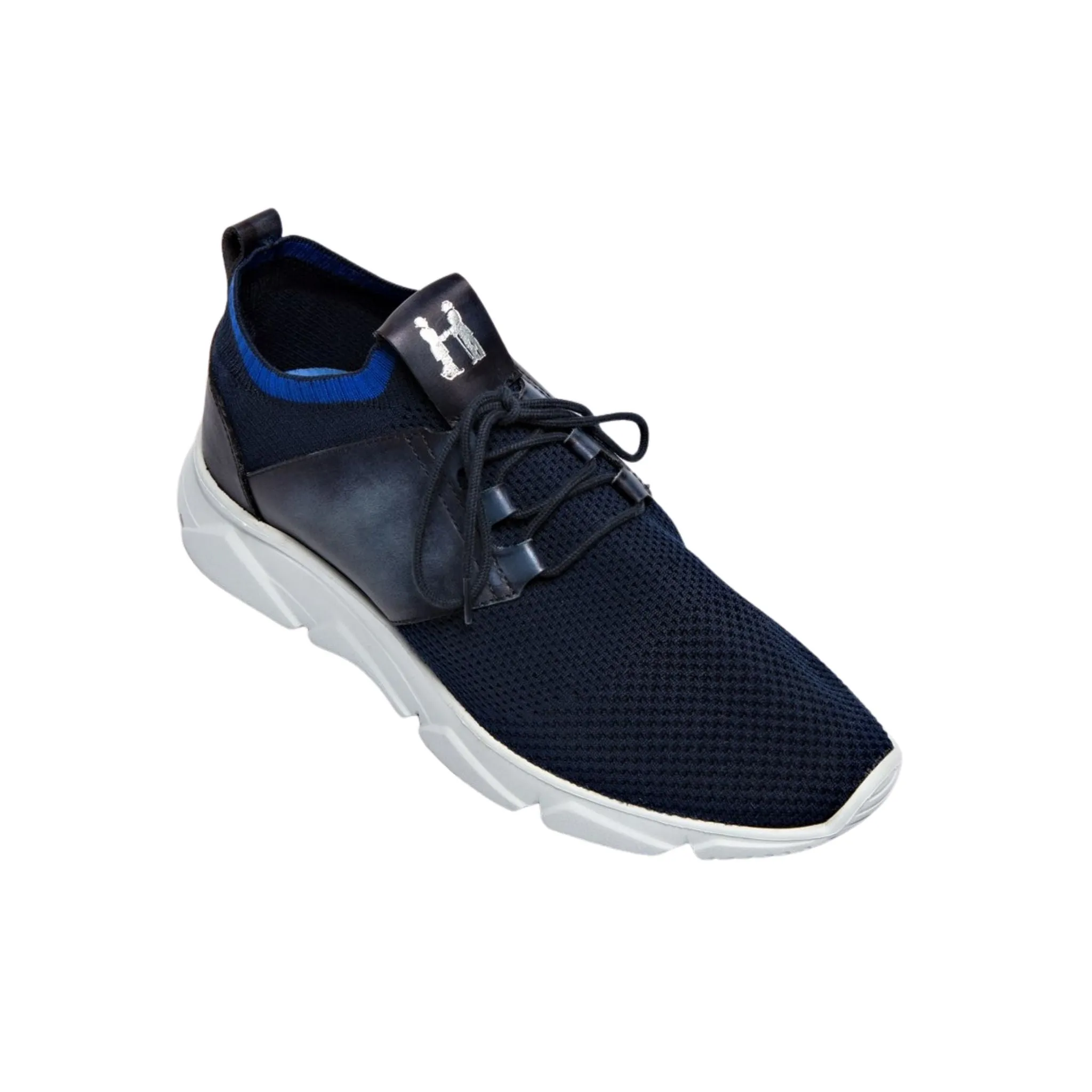 Peter Mesh Sneaker in Navy Blue