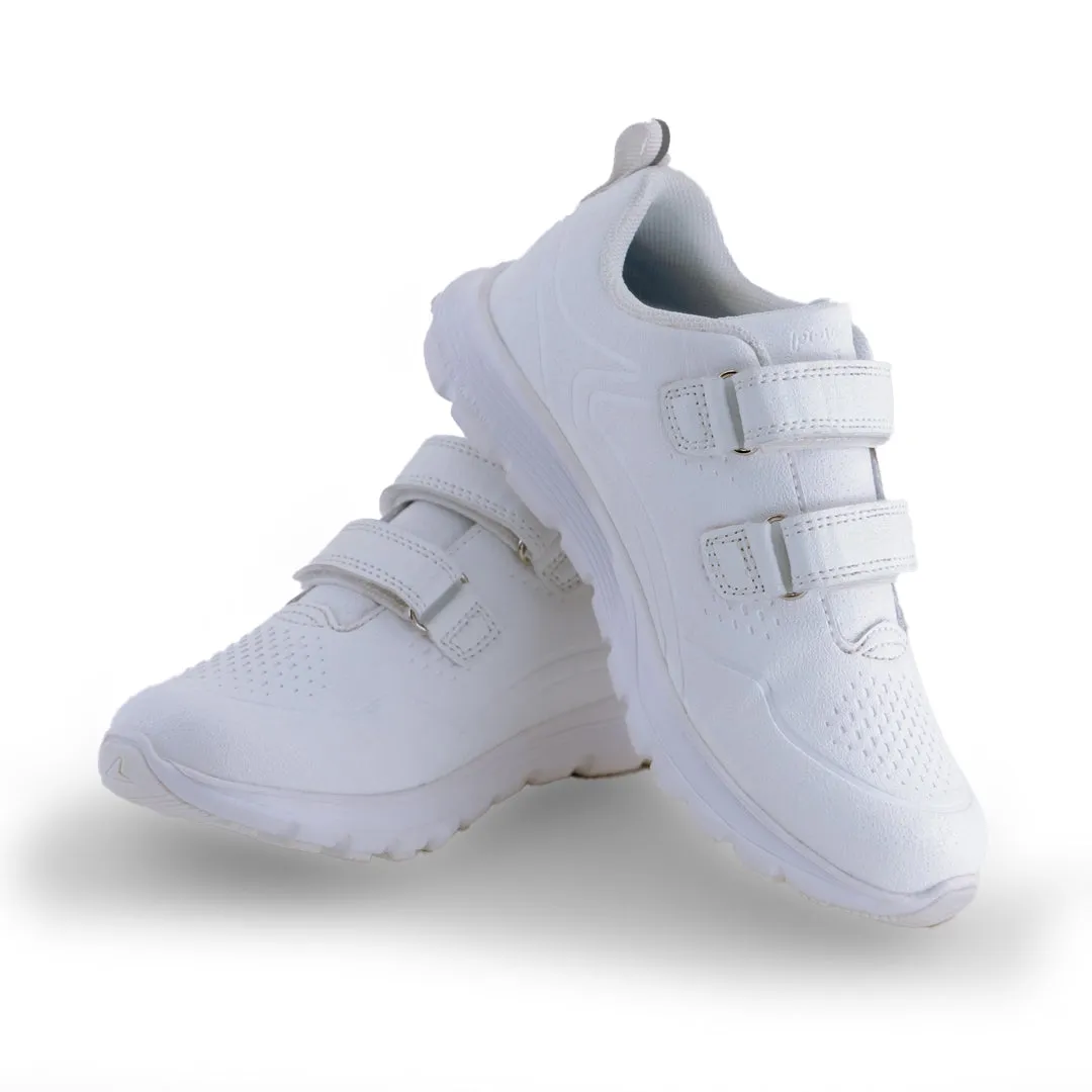 Power X Toughees Younger Kids Velcro Sneakers - White