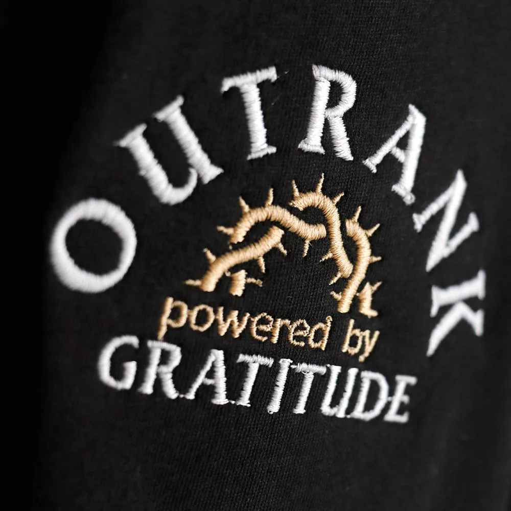 Powered by Gratitude Embroidered Joggers