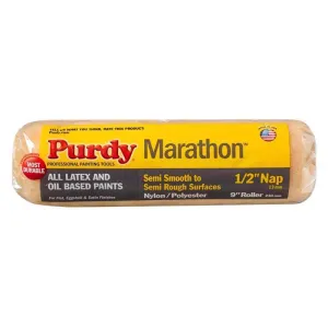 Purdy Marathon Nylon/Polyester 9 in. W X 1/2 in. Paint Roller Cover 1 pk