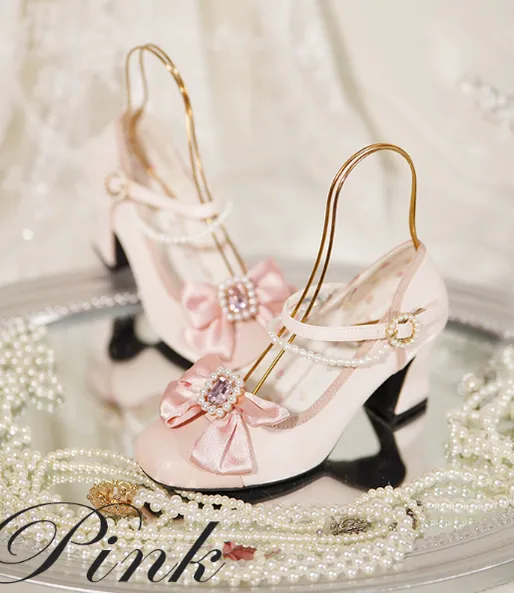 Pure Tea For Dream~Transatlantic Love Poem~Sweet Elegant Lolita  Mid-Heel Daily Shoes