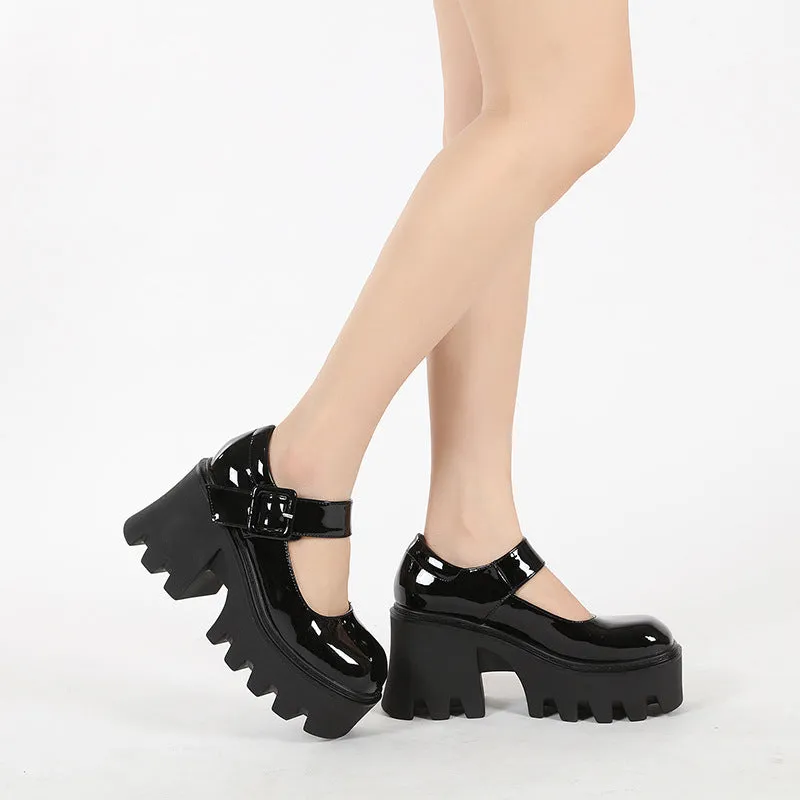 "School Girl" High-heeled Shoes