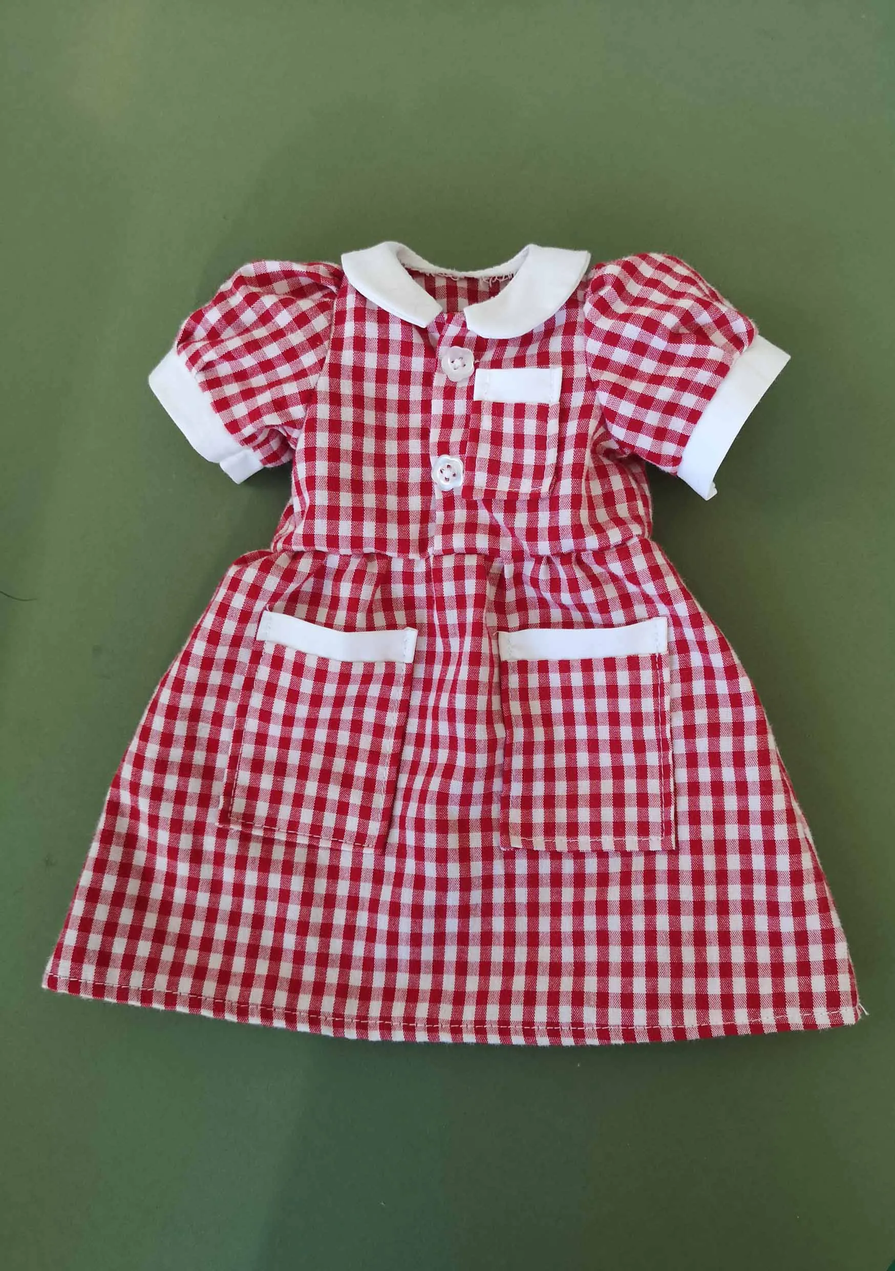 Rag Doll Outfit - Primary School Uniform - Pattern & Instructions -for 54cm doll