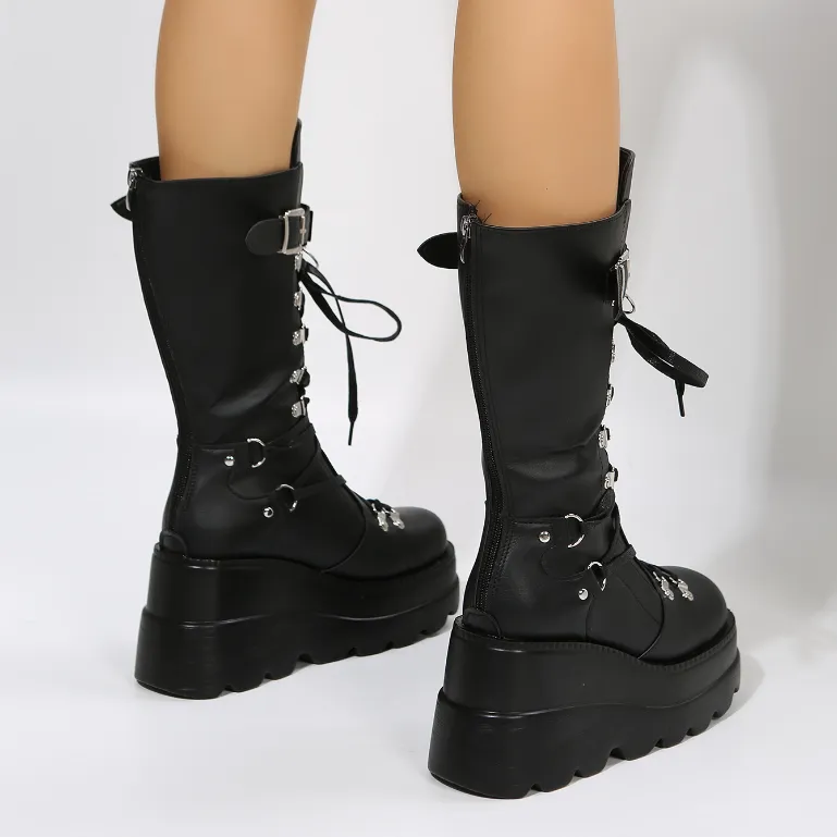 Raiden Tall Platform Boots