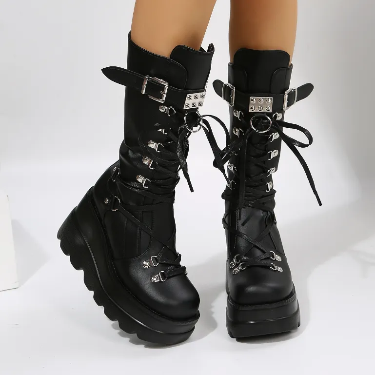 Raiden Tall Platform Boots