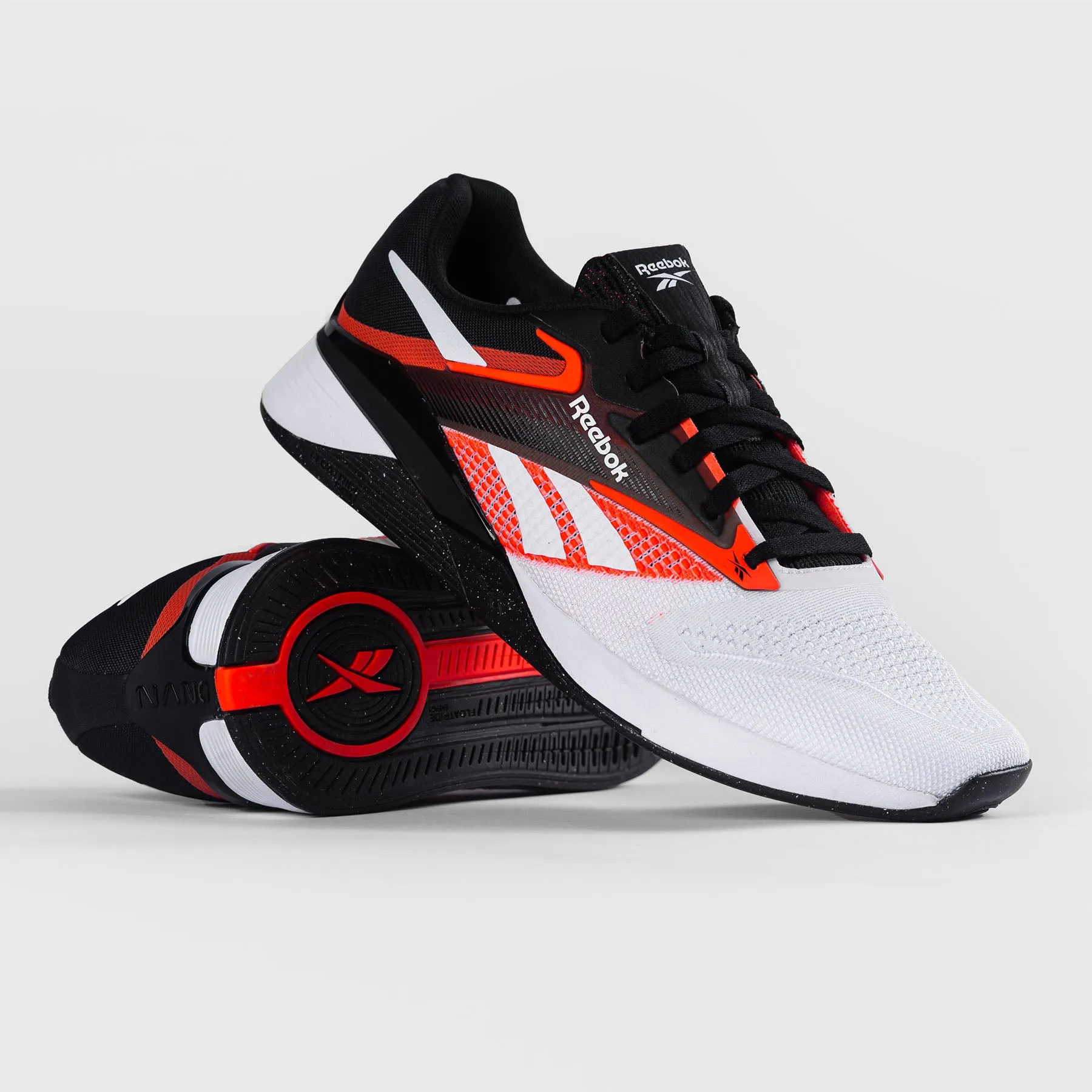 REEBOK - NANO X4 - MEN'S - BLACK/WHITE/ORANGE FLARE