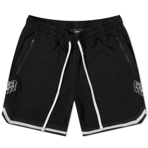 Represent Mesh Basketball Shorts Jet Black