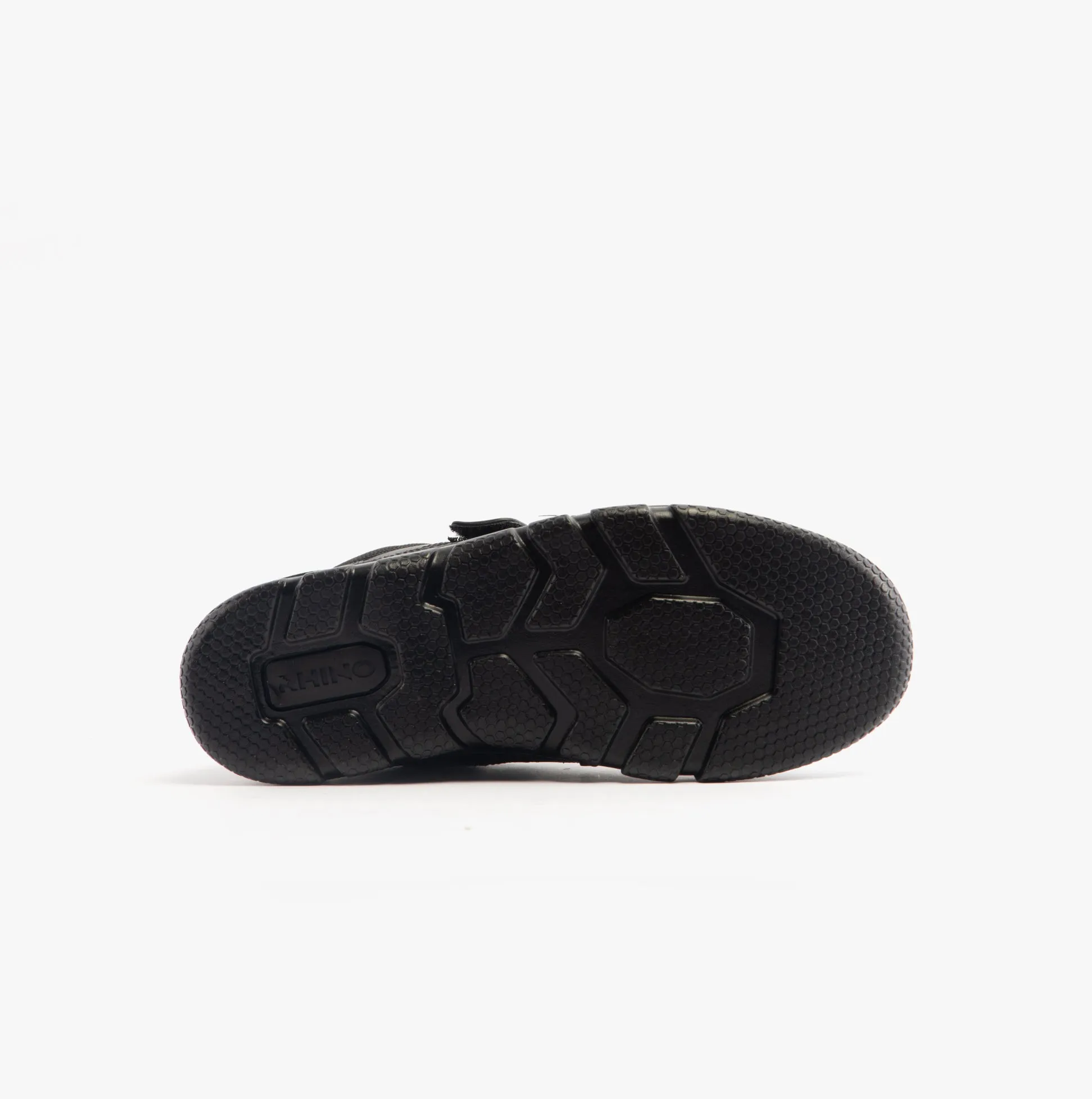 RHINO Boys School Shoes Black