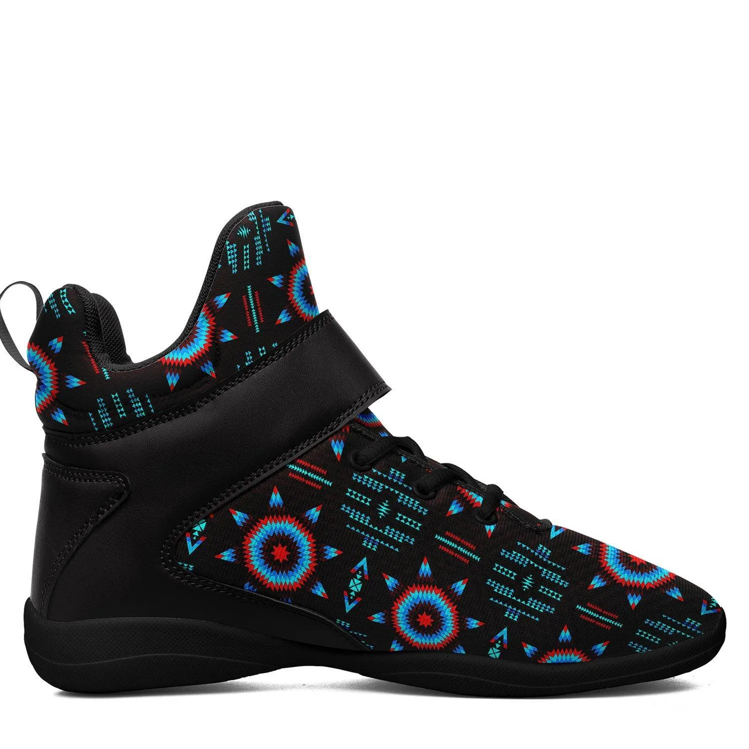 Rising Star Corn Moon Ipottaa Basketball / Sport High Top Shoes - Black Sole