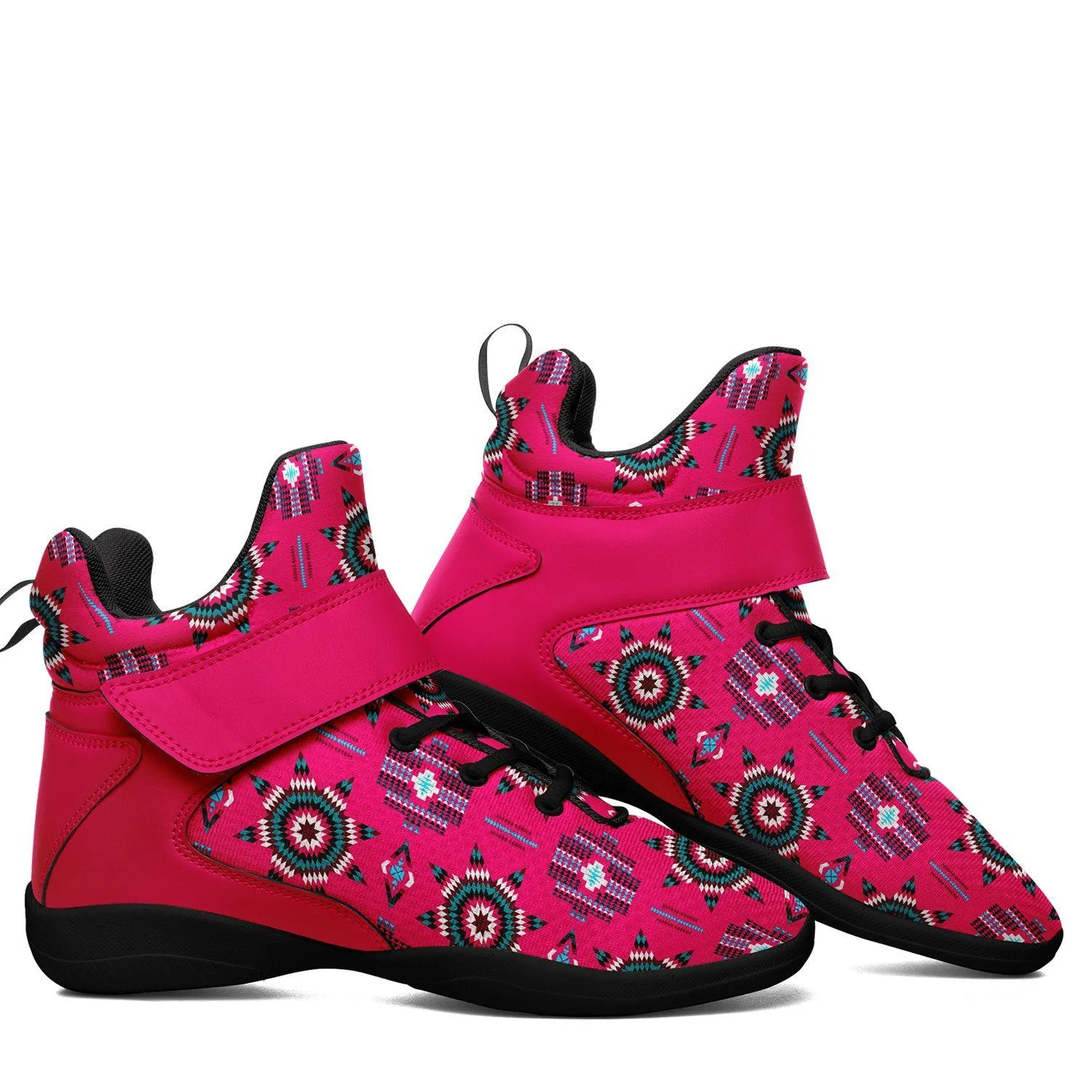 Rising Star Strawberry Moon Ipottaa Basketball / Sport High Top Shoes - Black Sole