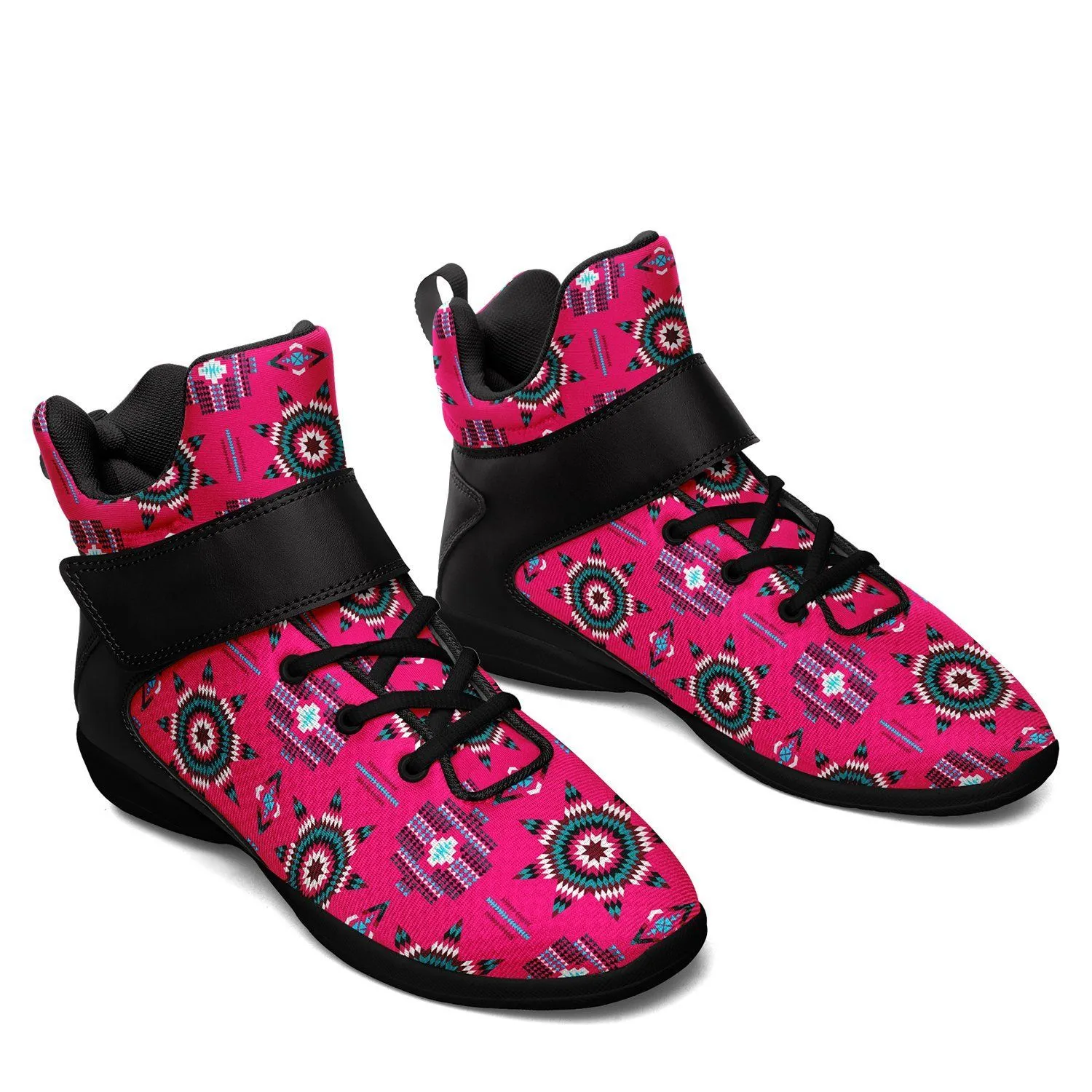 Rising Star Strawberry Moon Ipottaa Basketball / Sport High Top Shoes - Black Sole