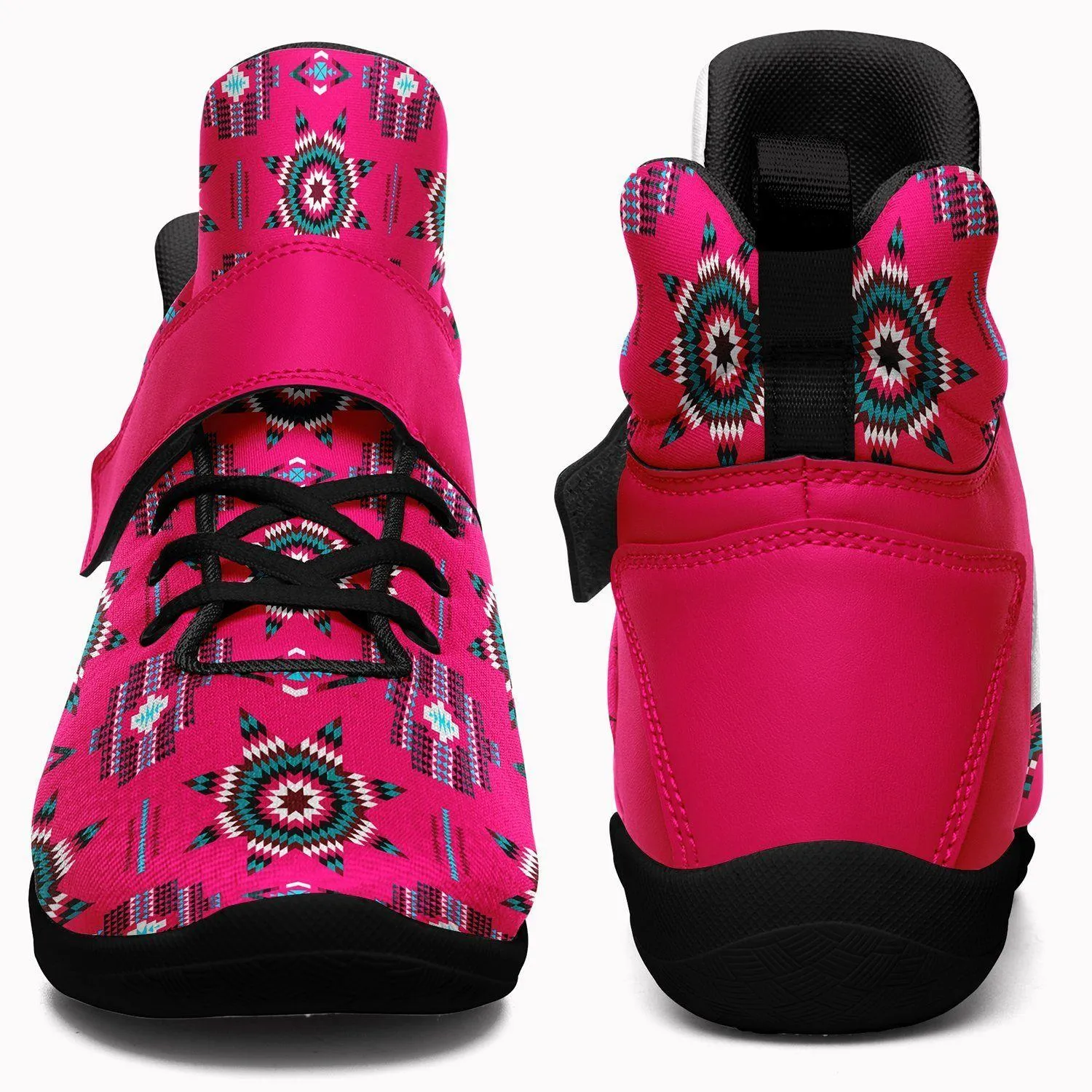 Rising Star Strawberry Moon Ipottaa Basketball / Sport High Top Shoes - Black Sole