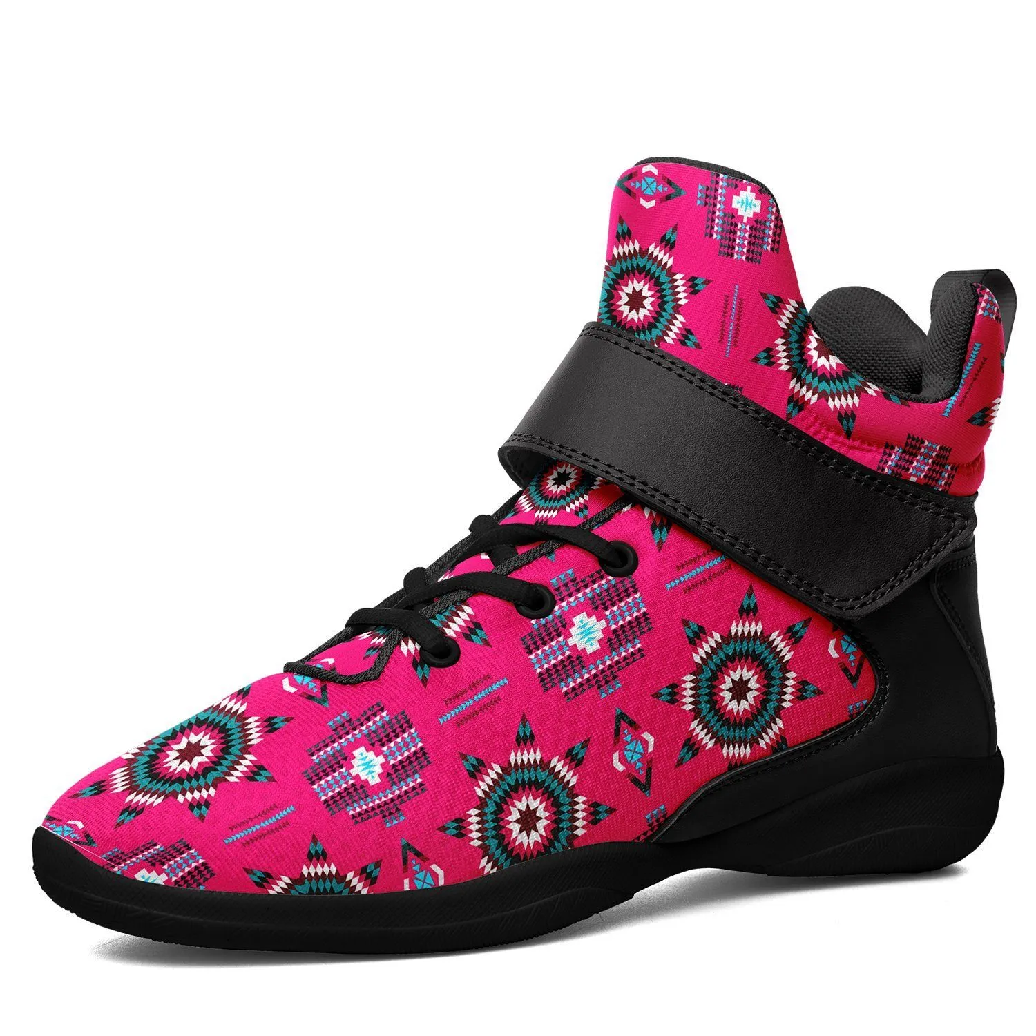 Rising Star Strawberry Moon Ipottaa Basketball / Sport High Top Shoes - Black Sole