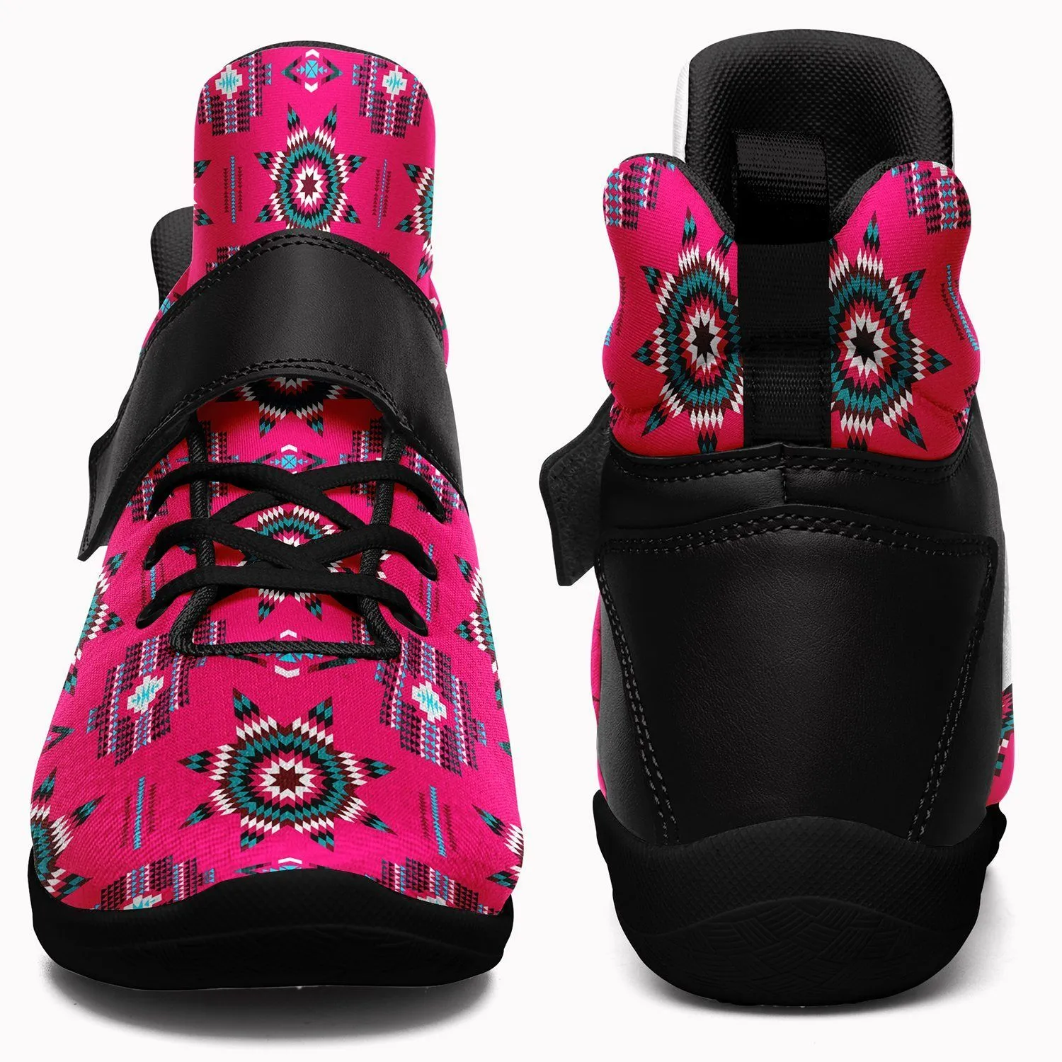 Rising Star Strawberry Moon Ipottaa Basketball / Sport High Top Shoes - Black Sole