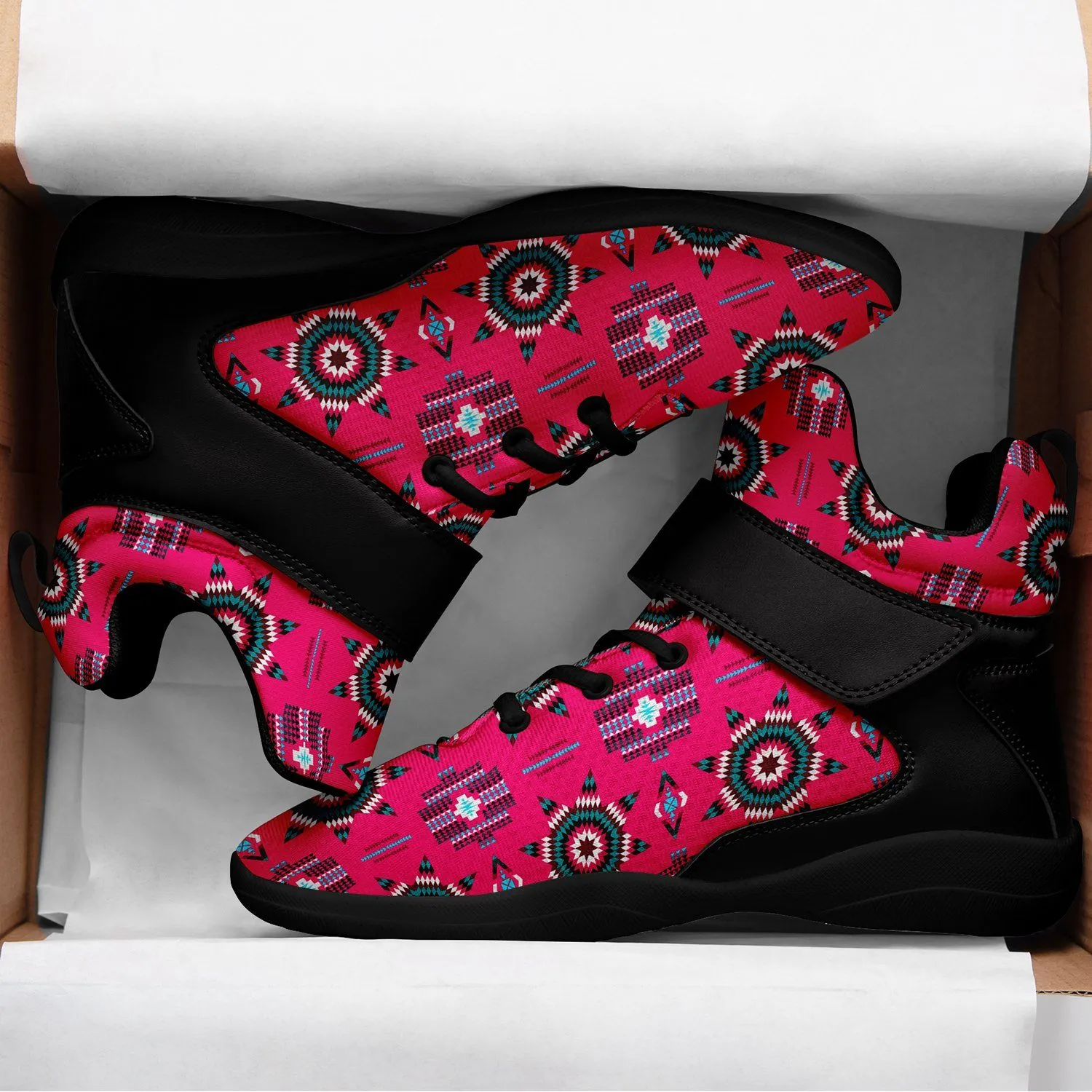 Rising Star Strawberry Moon Ipottaa Basketball / Sport High Top Shoes