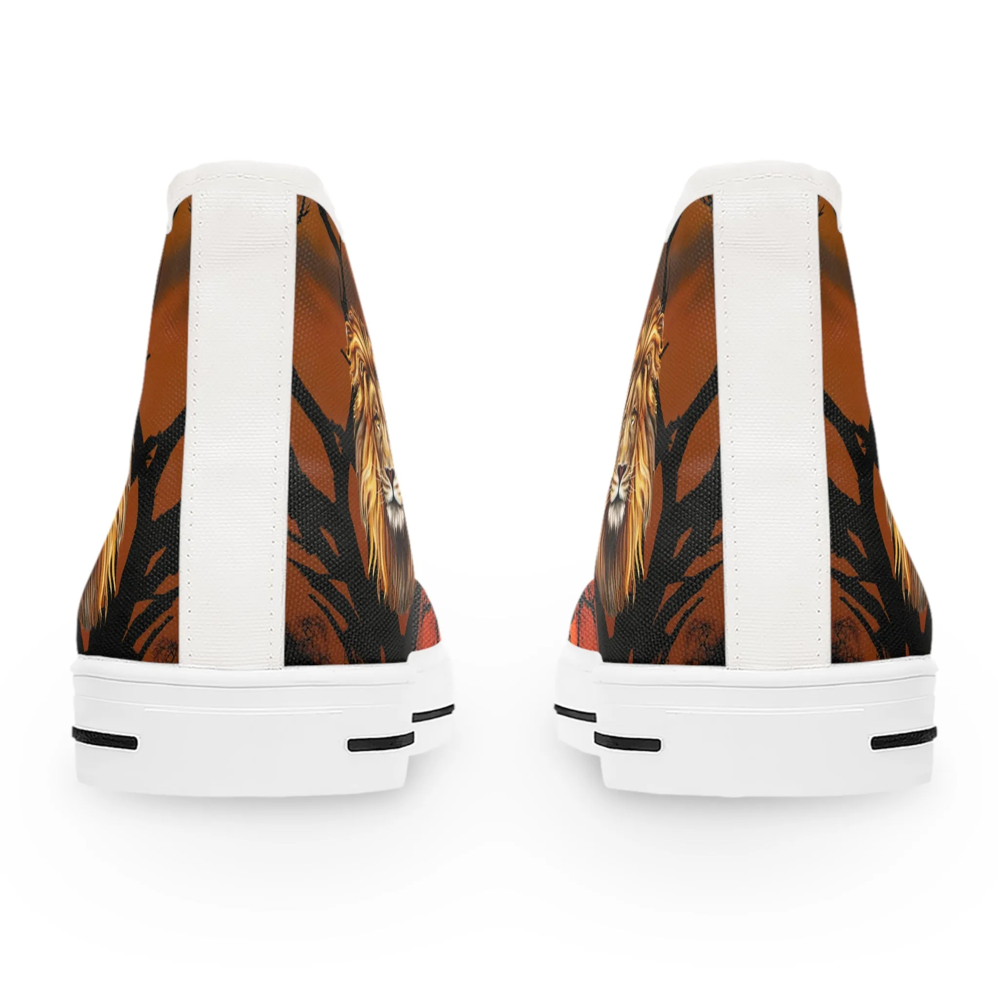 Roaring Majesty - Women's High-Top Sneakers